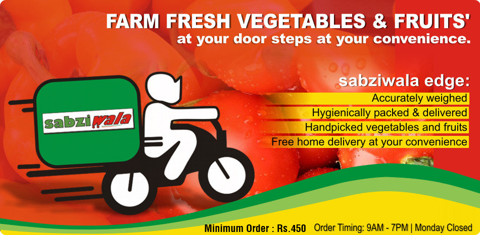 Farm fresh vegetables and fruits at your door step